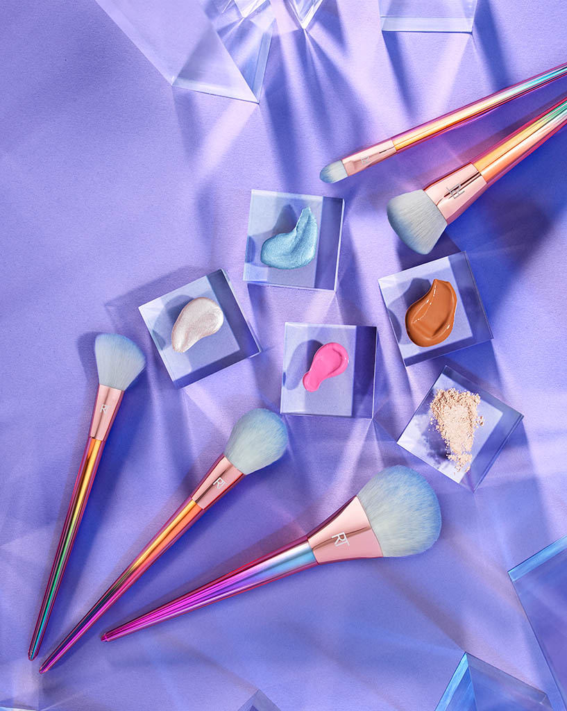 Cosmetics Photography of Real Techniques makeup brushes by Packshot Factory