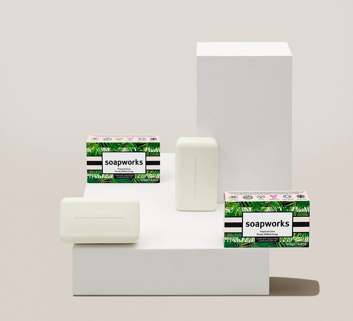 Cosmetics Photography of Soap Works soap bars by Packshot Factory