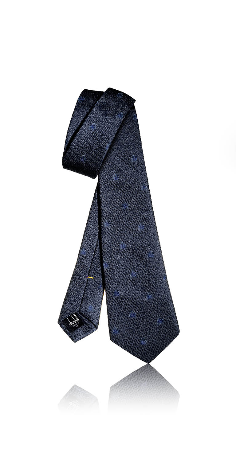 Fashion Photography of Alfred Dunhill tie by Packshot Factory