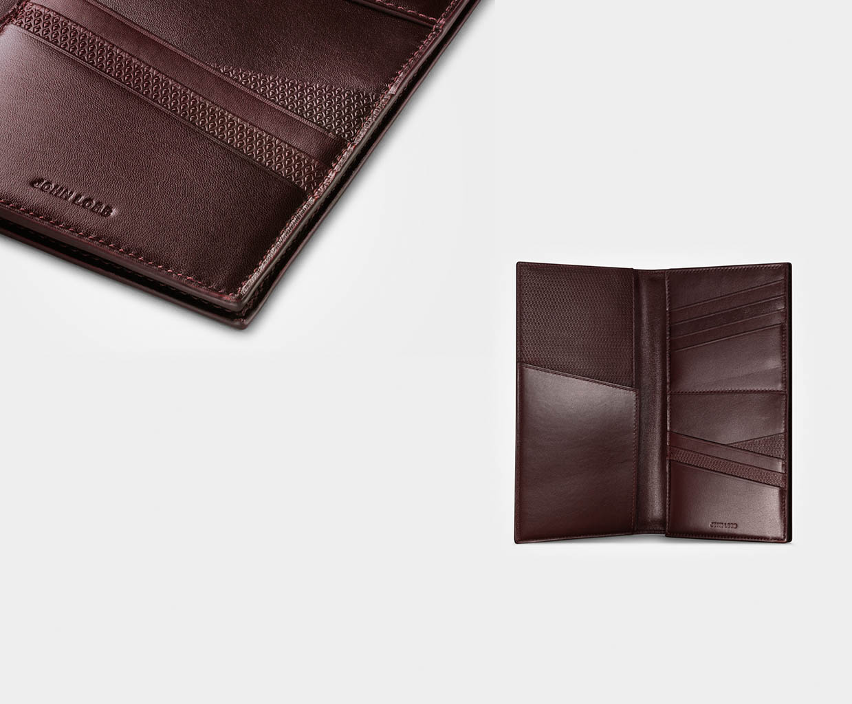 Fashion Photography of John Lobb leather wallet by Packshot Factory