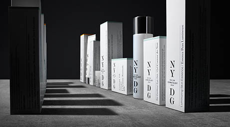 Cosmetics Photography of NYDG skincare