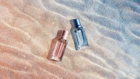 Cosmetics Photography of Esprit fragrance bottle