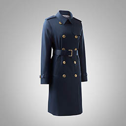 Fashion Photography of Reiss trench coat