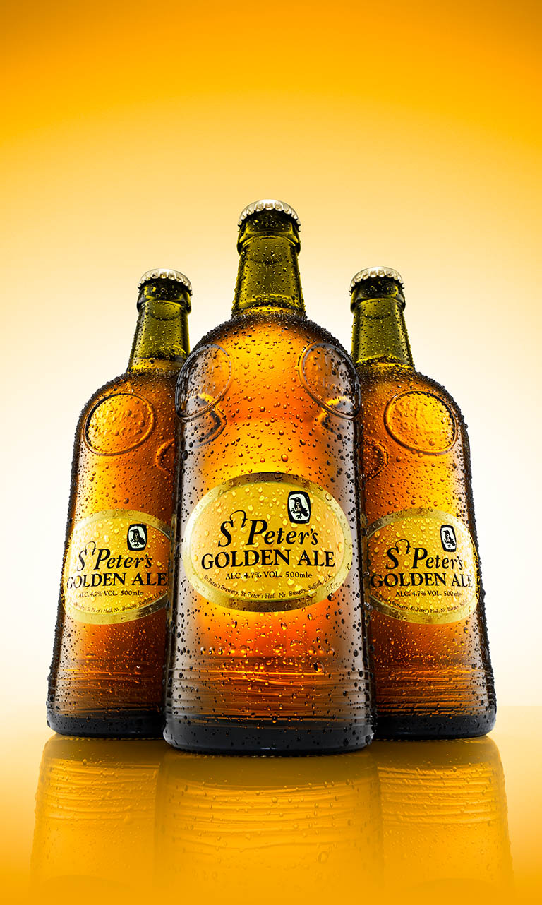 Packshot Factory - Beer - St Peter's ale bottles