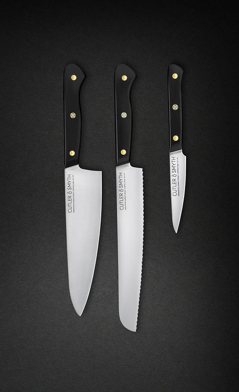 Packshot Factory - Black background - Cutler & Smyth Knifewear