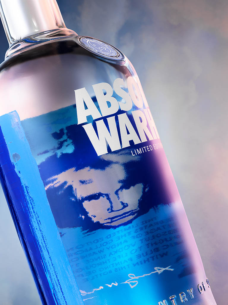 Packshot Factory - Bottle - Absolut Warhol