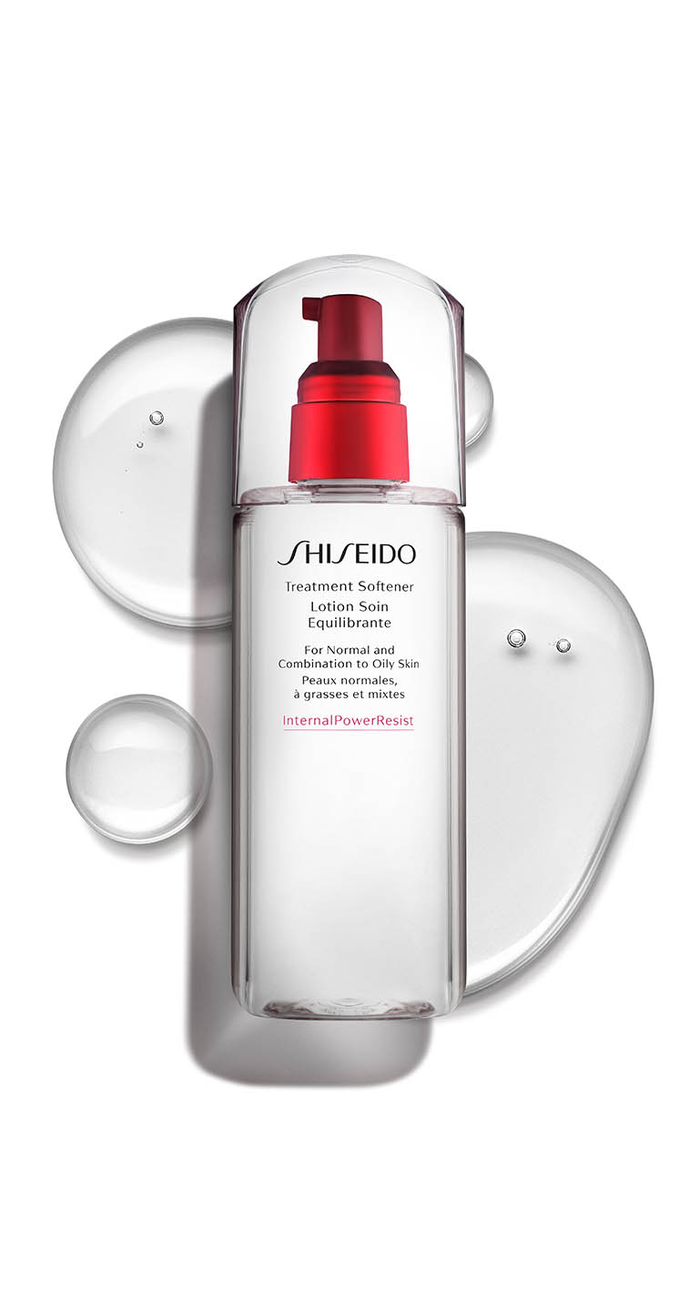 Cosmetics Photography of Shiseido Cosmetics with cream texture sample by Packshot Factory