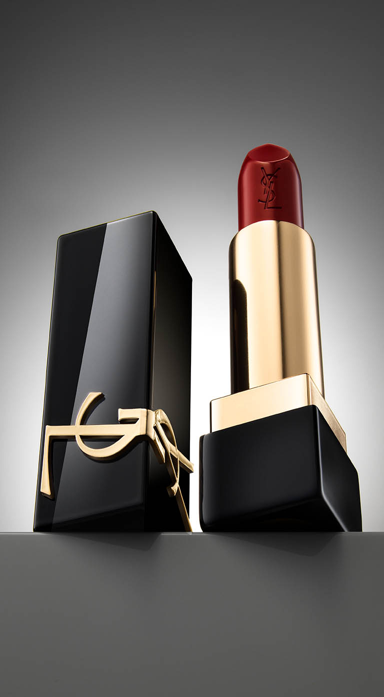 Cosmetics Photography of Yves Saint Laurent Lipstick by Packshot Factory