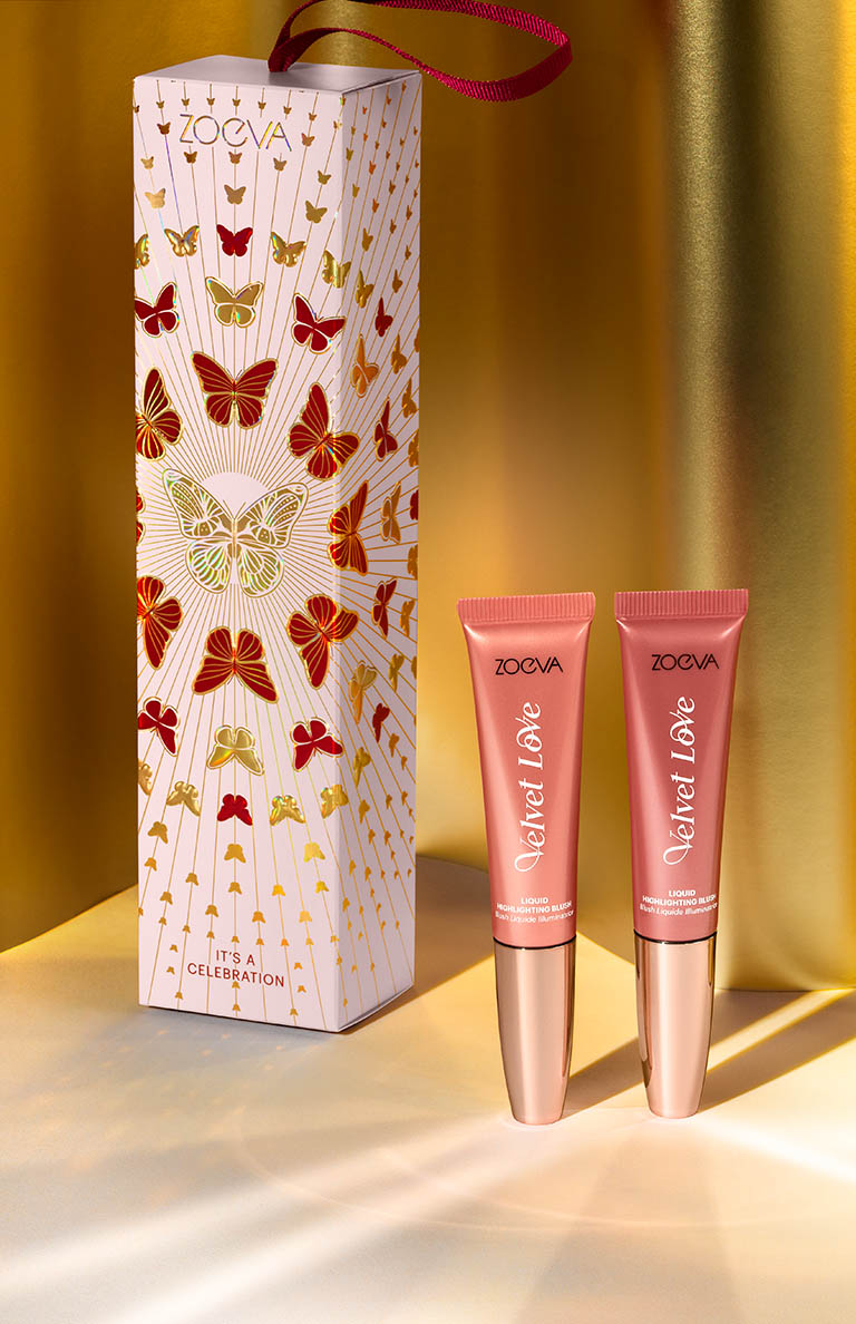 Cosmetics Photography of Zoeva Beauty Products by Packshot Factory