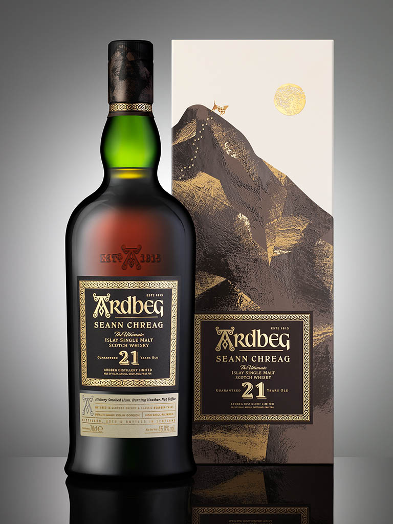 Drinks Photography of Ardbeg Seann Chreag by Packshot Factory