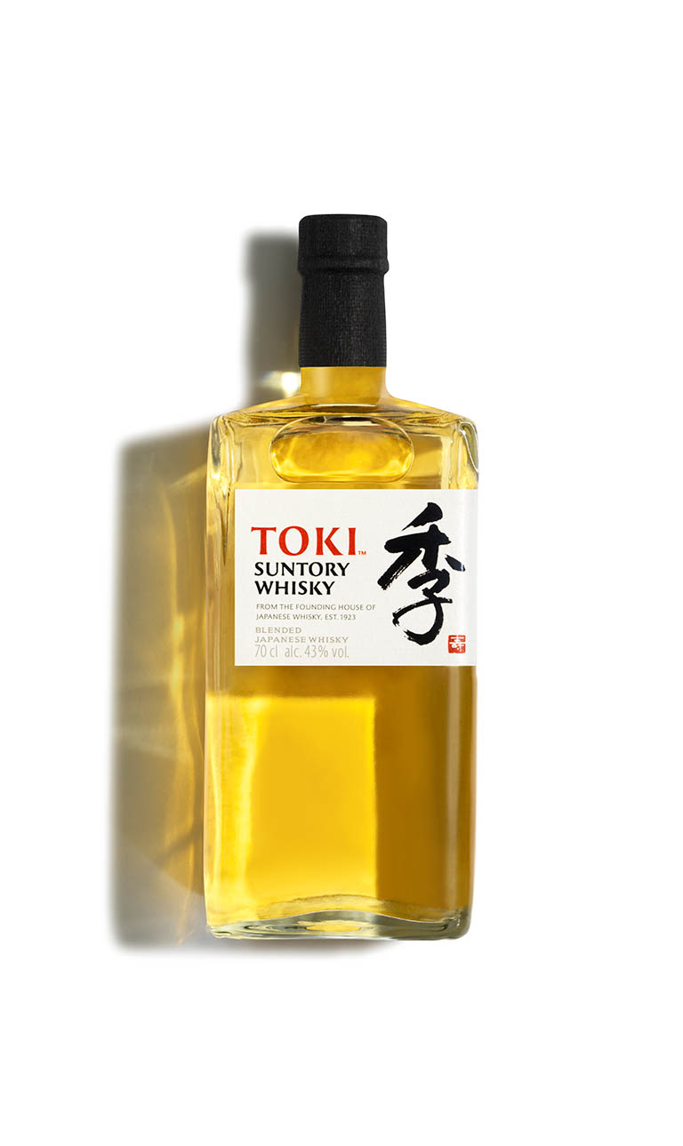 Drinks Photography of Toki Suntory Whisky Bottle by Packshot Factory