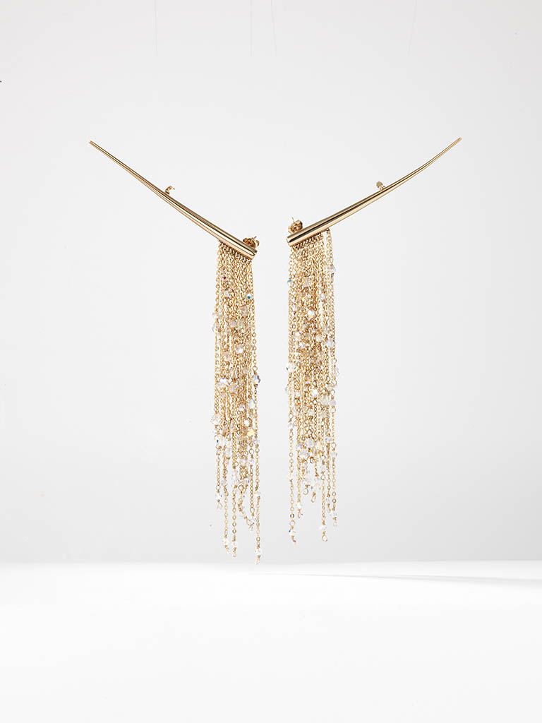 Packshot Factory - Earrings - Eden Diodati gold earrings