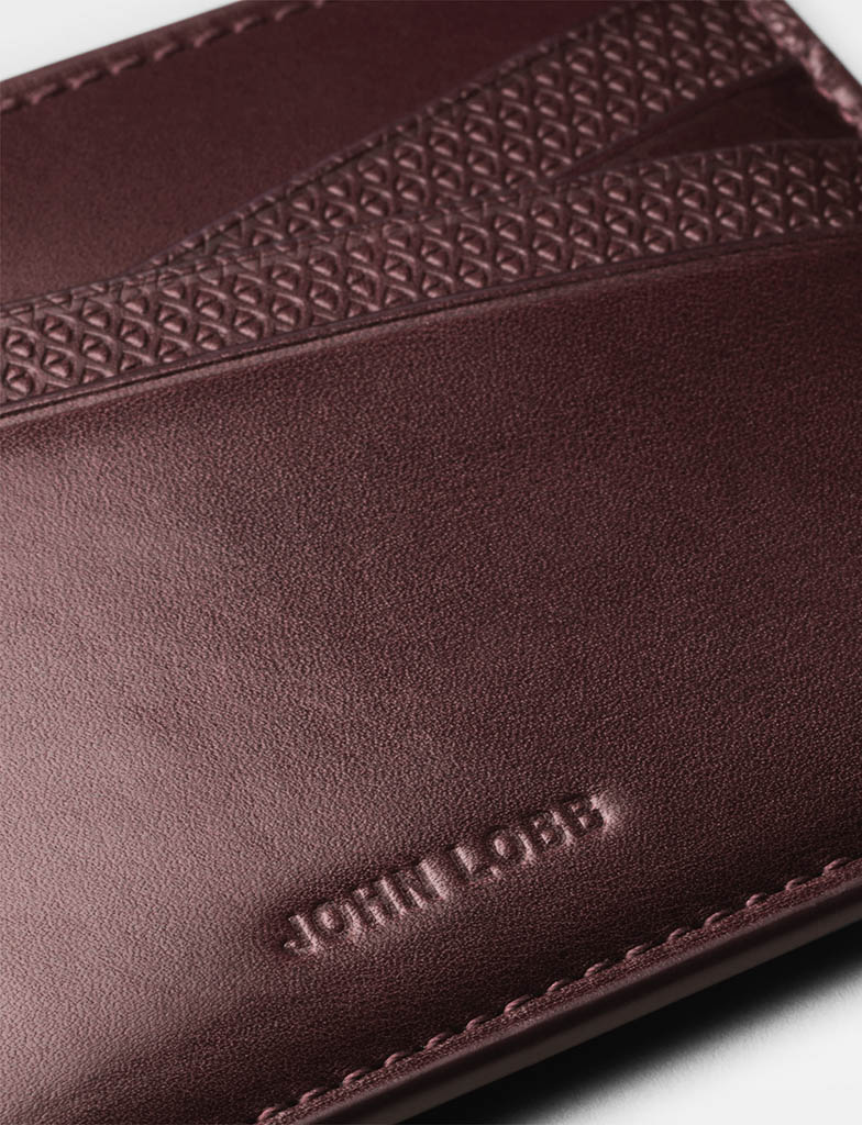 Packshot Factory - Leather goods - John Lobb leather wallet