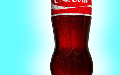 Soft drink Explorer of Coca Cola bottle