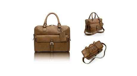 Luggage Explorer of Alfred Dunhill men's leather travel bag