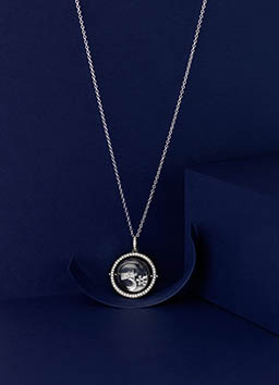 Necklace Explorer of Loquet London silver chain