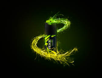 Cosmetics Photography of Axe Twist deodorand bodyspray