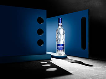 Drinks Photography of Finlandia Vodka Bottle