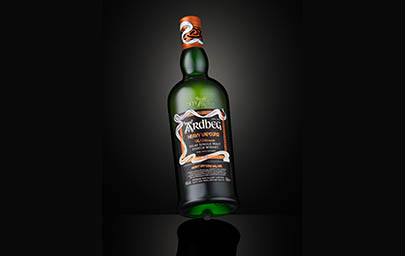 Drinks Photography of Ardbeg Heavy Vapours Whisky