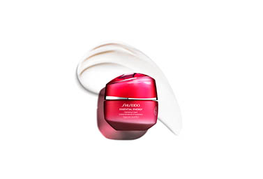 Cosmetics Photography of Shiseido Cosmetics with cream texture sample