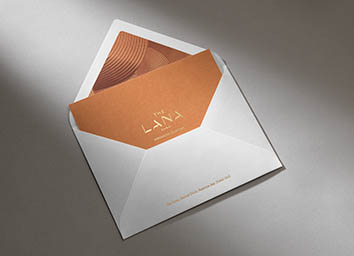 Artwork Photography of Lana Collateral Design