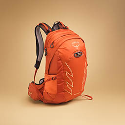 Still life product Photography of Osprey Backpack