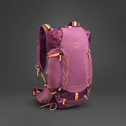 Still life product Photography of Osprey Backpack