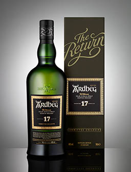 Drinks Photography of Ardbeg The Ultimate Whisky Bottle and Box