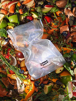 Still life product Photography of Compost bags