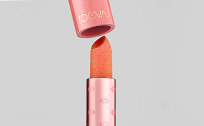 Cosmetics Photography of Zoeva Lipstick