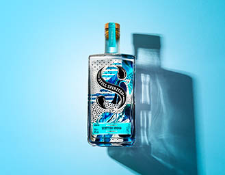 Drinks Photography of Still Spirited Scottish Vodka