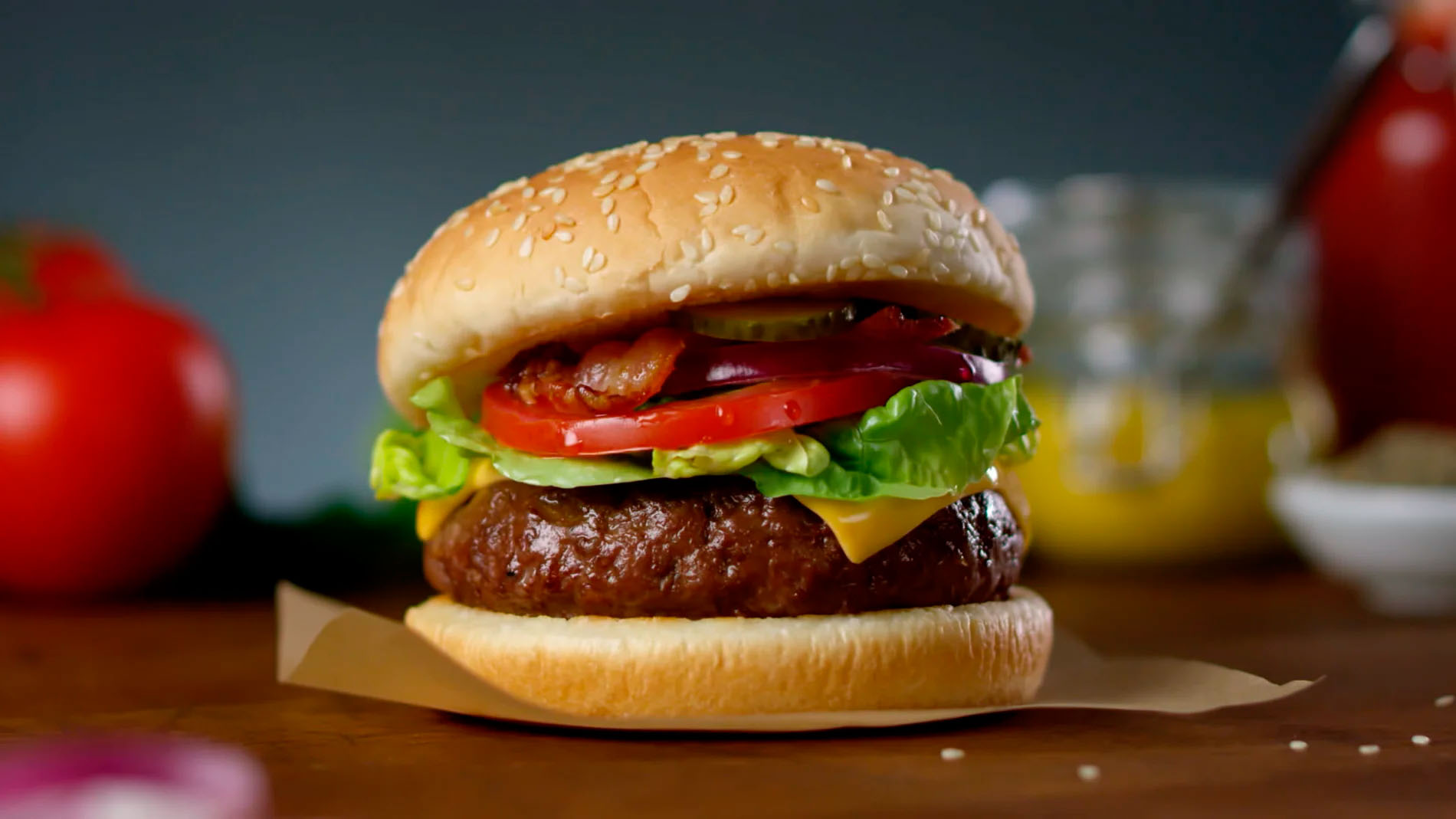 Advertising Food Film of Burger