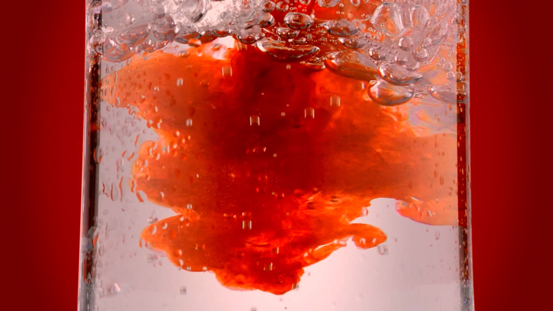 Advertising Liquids Film of Fizzy Pour