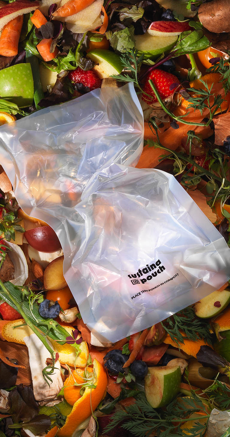 Still Life Product Photography of Compost bags by Packshot Factory