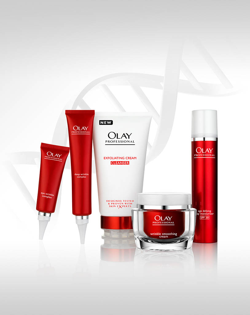 Packshot Factory - Skincare - Olay cream and moisturiser